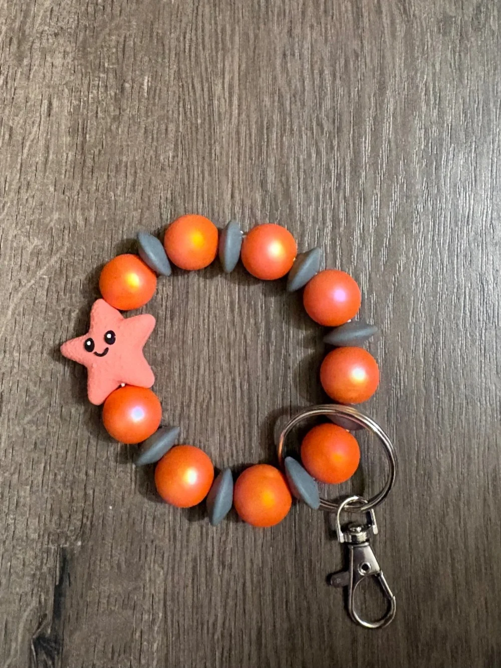 cute handmade 7.5in wristlet for women